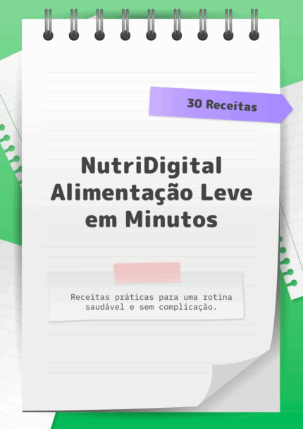 Ebook Alimentação Leve em Minutos